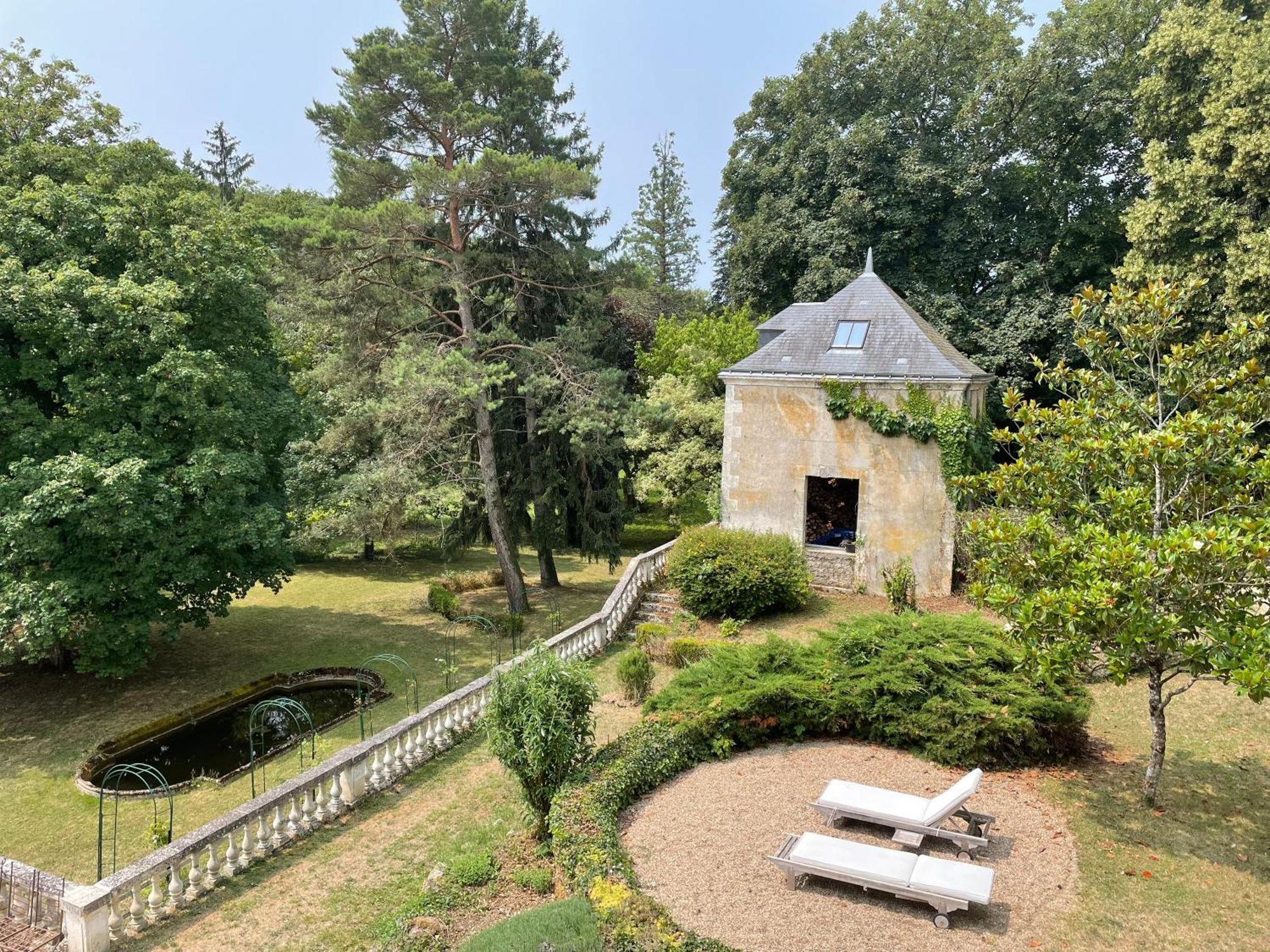 Chateau De La Huberdiere Nazelles-Negron Exterior foto